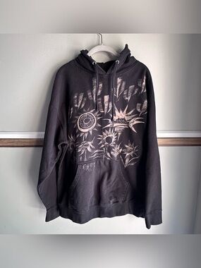 Coachella x Bad Otis Link Black Bleached Hoodie